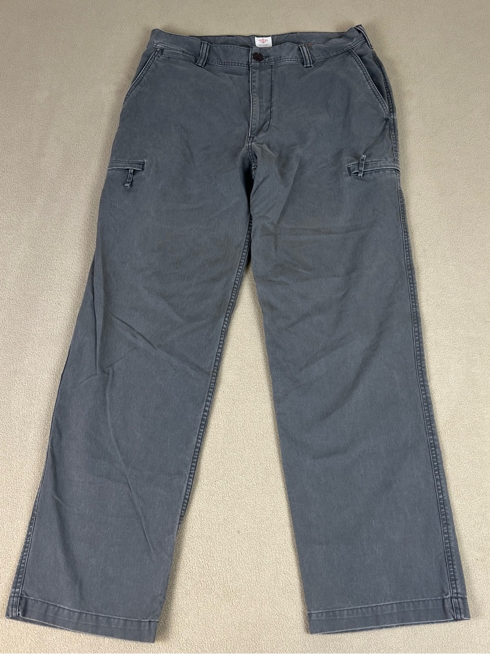 Dockers Utility Cargo Hidden Zipper Pants. 100% Cotton. Men's Sz 34x34